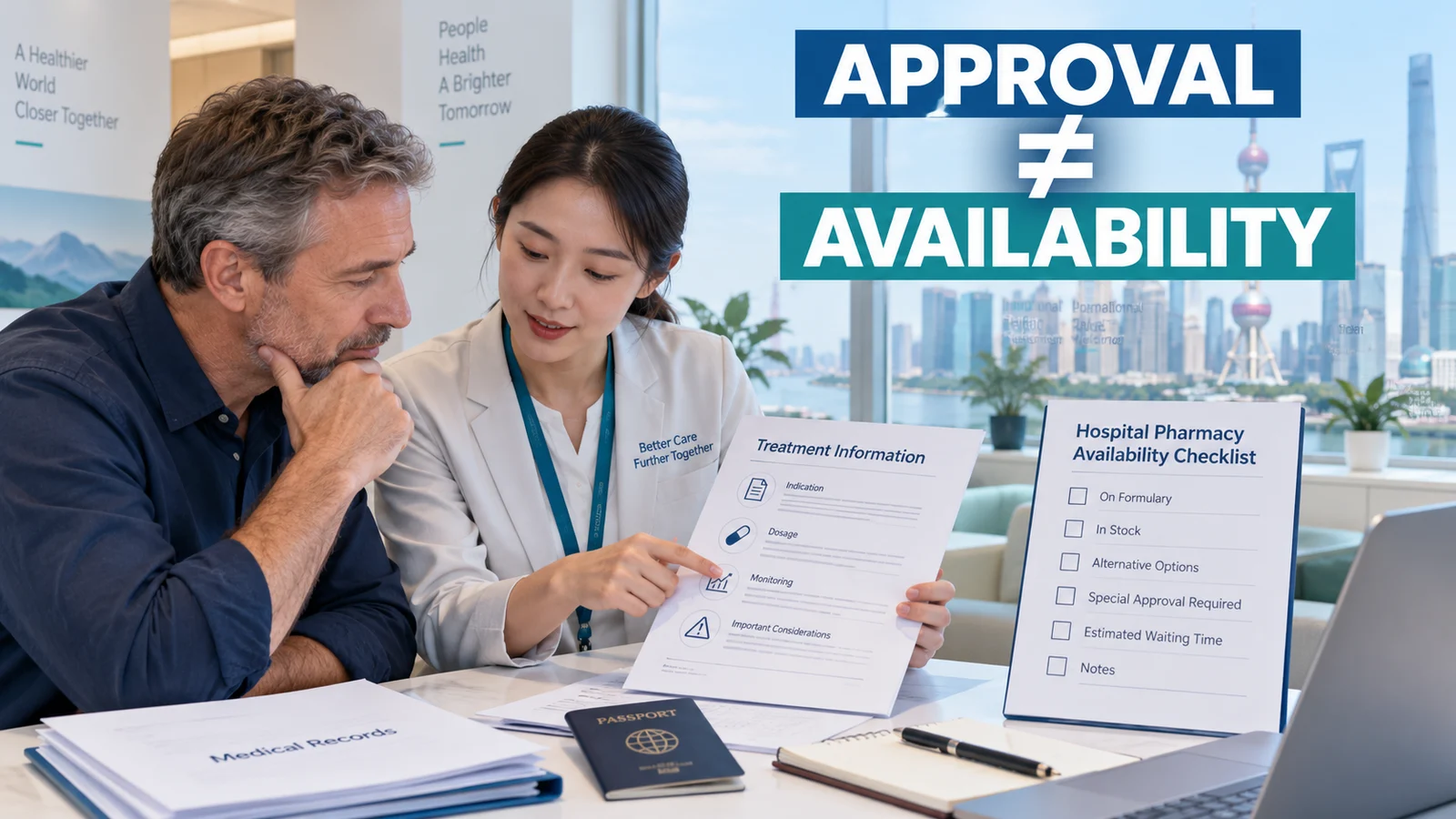 Drug Approval and Hospital Availability in China: What International Patients Should Check