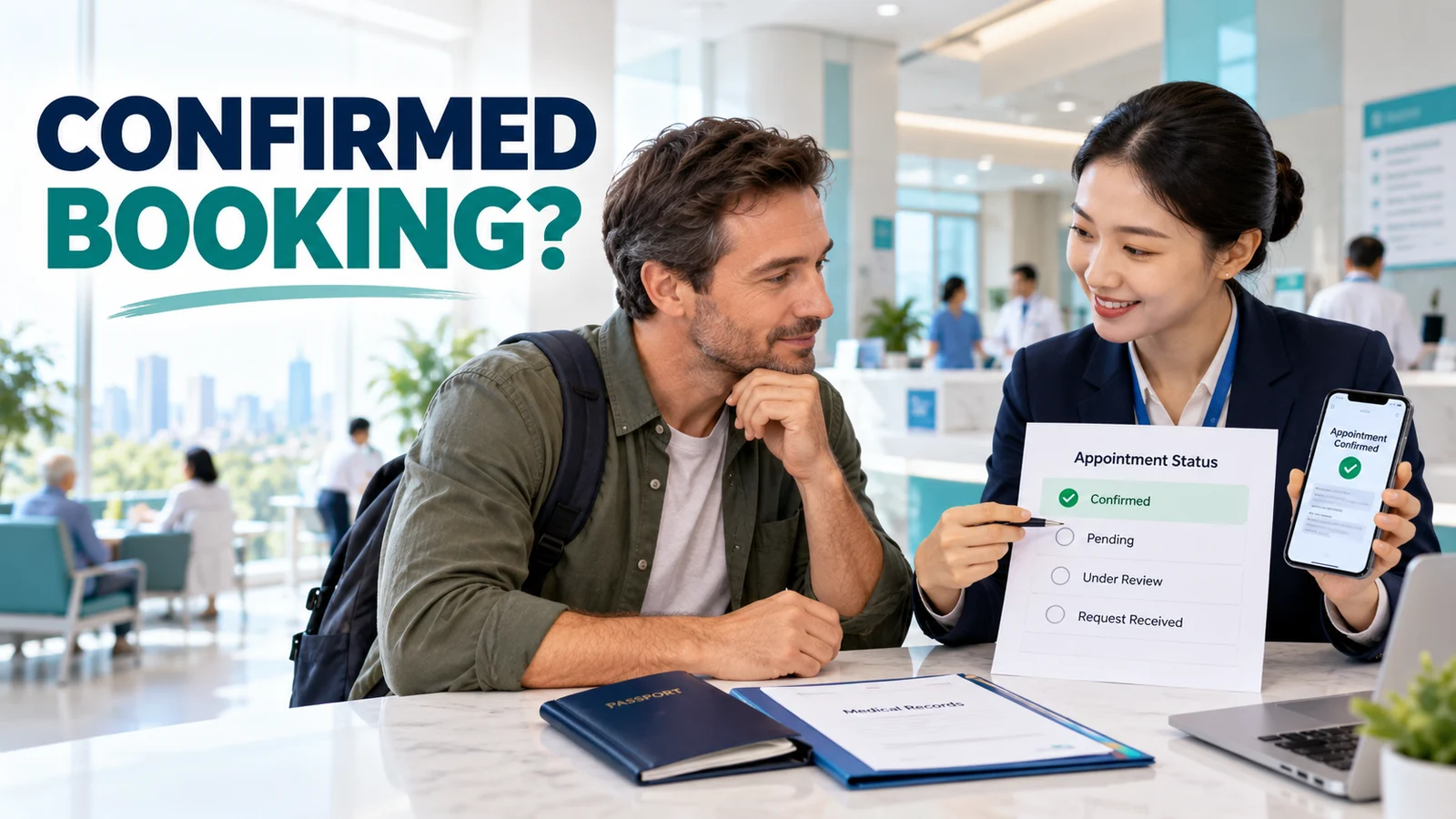 China Hospital Appointment Requests: What Counts as a Confirmed Booking?